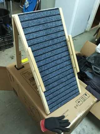 Rampa madera para perros y gatos 50cm