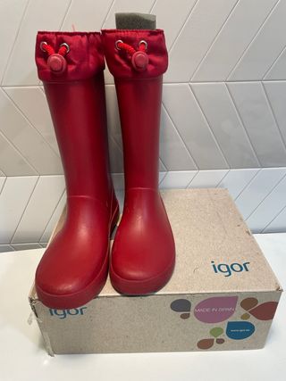 Botas de agua Igor T35 Rojas