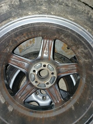 2 Llantas Borbet tipo E R17. Modelo E80735.