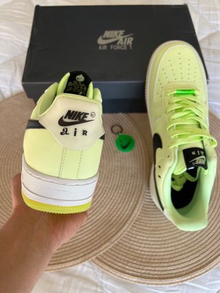 Nike Air Force 1 Talla 42 Verde/Amarillo