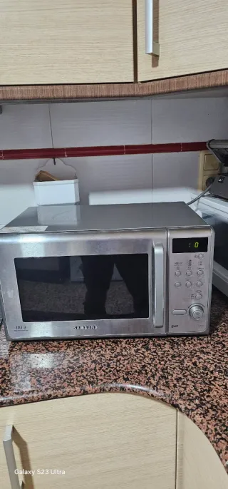 Microondas Samsung Plata