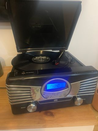 Tocadiscos Philips Negro
