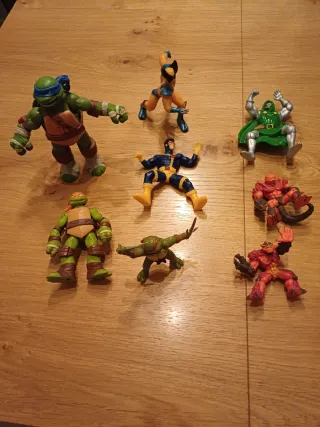 Tortugas Ninja y Superhéroes