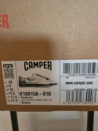 Zapatillas Camper