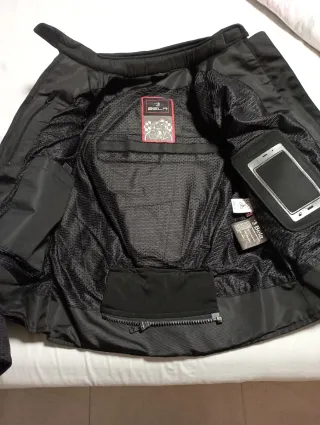 Chaqueta Moto Mujer Beta Negra