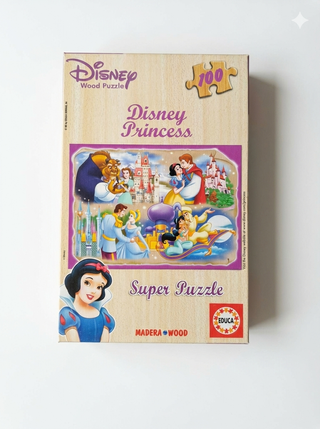 Puzzle Disney Princesas Madera 100 Piezas Educa