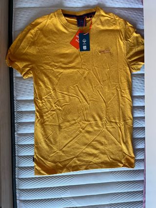 Camiseta Superdry Amarilla Talla M