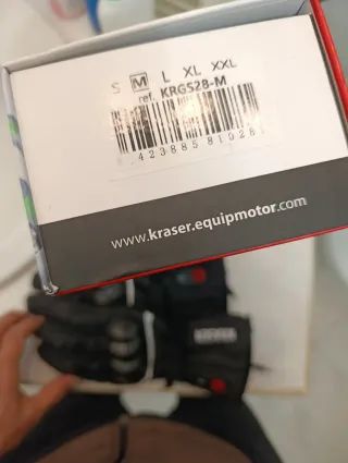 Guanti Moto KRASER KRGS28 Riscaldati TG M