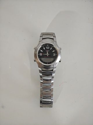 Reloj Casio Edifice EFA-112 Plata/Negro