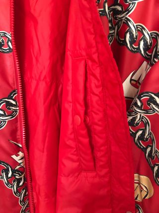 Cazadora Bomber Nike Roja Talla S