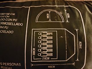 Tienda de campaña Odyssey 6 personas