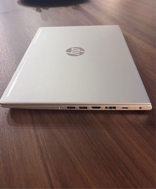 Ordenador portátil HP gris/plateado