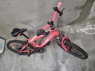 Bicicleta infantil rosa 20 pulgadas