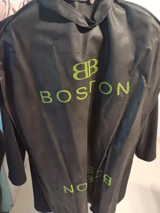 Abrigo de hombre negro