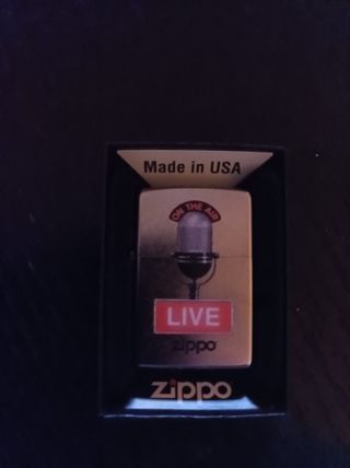Mechero Zippo Edición Especial LIVE Radio