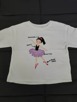 Camisola Zara Bailarina 5 anos