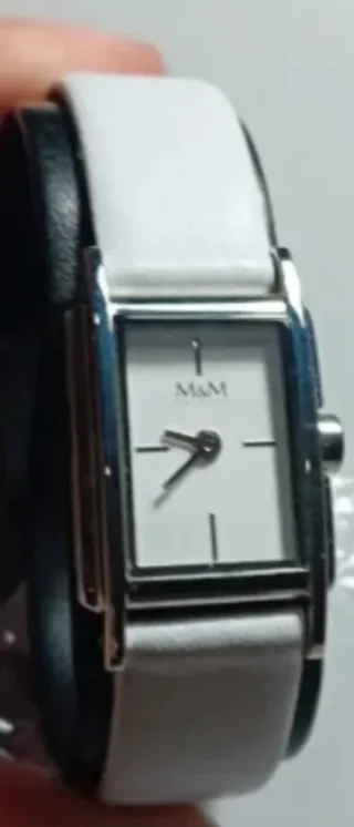 Relojes M&M Marrón y Blanco