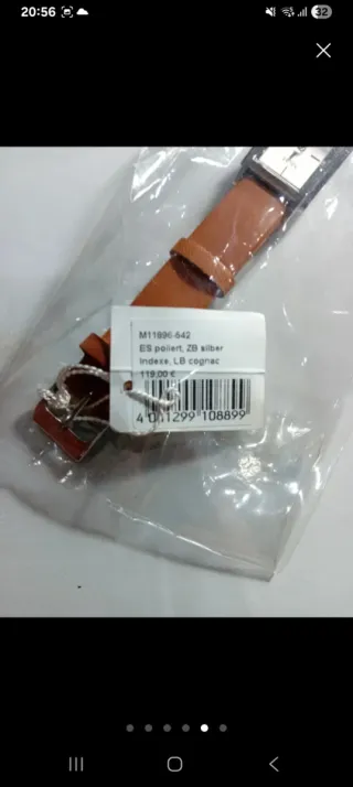 Relojes M&M Marrón y Blanco