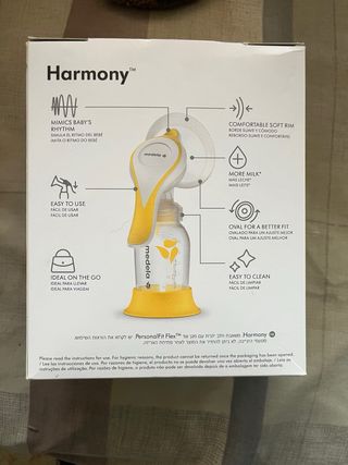 Sacaleches Medela Harmony Manual