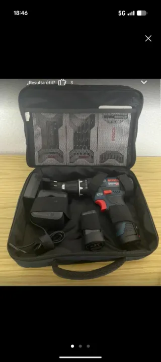 Taladro Percutor Bosch con Maletín