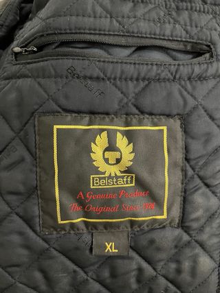 Chaqueta Belstaff 3/4 encerada + chaleco