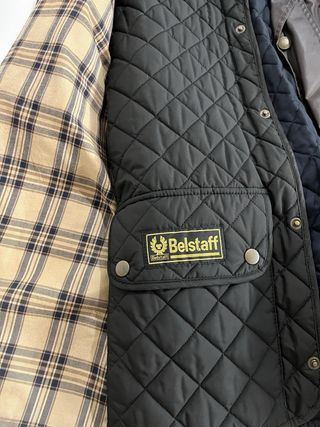 Chaqueta Belstaff 3/4 encerada + chaleco