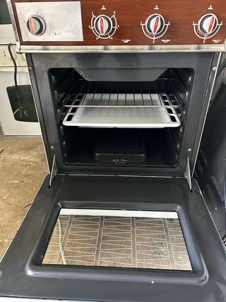 COCINA DE HORNO Y PLACA A LUZ PERFECTO ESTADO