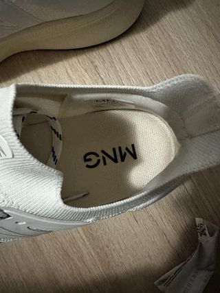 Zapatillas MANGO MAN Blancas Talla 44