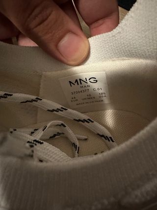 Zapatillas MANGO MAN Blancas Talla 44