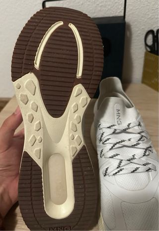 Zapatillas MANGO MAN Blancas Talla 44