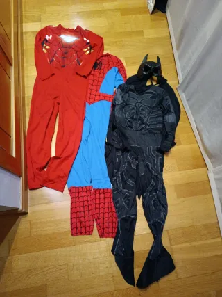 Disfraces Superhéroes (Iron Man, Spiderman, Batman