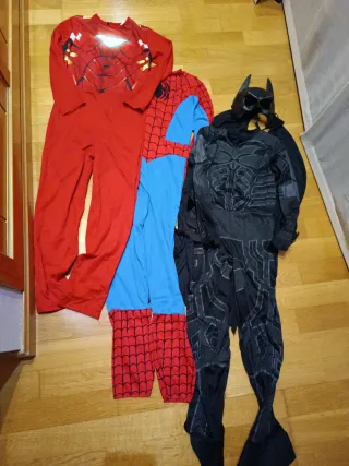 Disfraces Superhéroes (Iron Man, Spiderman, Batman