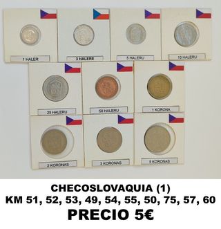 Lotes monedas Europa.