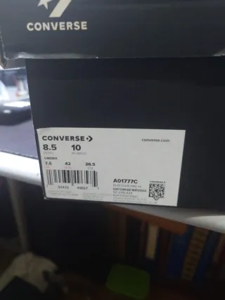 Zapatillas Converse Run Star Hike Beige nuevas 42"