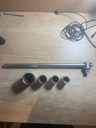 Mango corredizo 1 y vasos