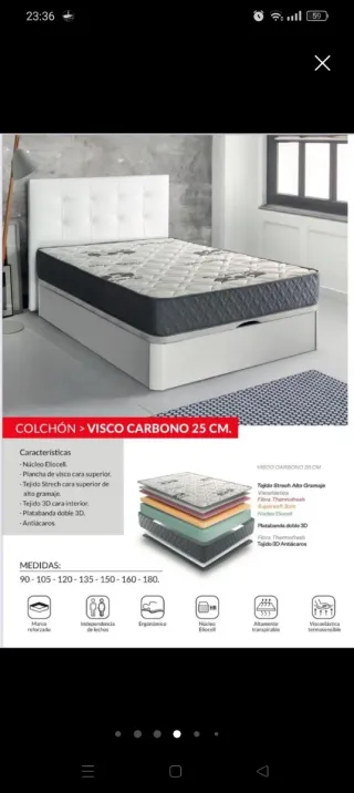 Cómodas de madera (marrón y blanco)