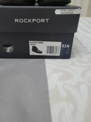 Botines Rockport Hombre Negro