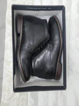 Botines Rockport Hombre Negro