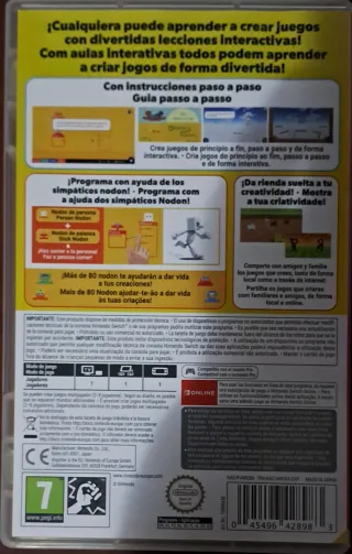 Estudio de Videojuegos Nintendo Switch