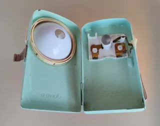 Linterna Júpiter Petaca Vintage 4,5V, años 70