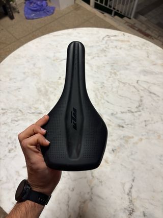 Tija y sillín KTM naranja