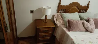 Habitación de castaño