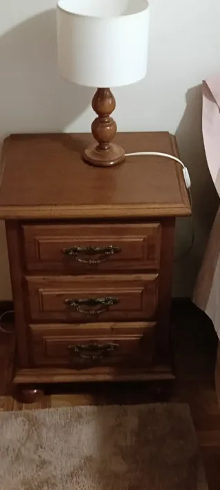 Habitación de castaño