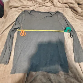 Camiseta TEX manga larga gris XXL