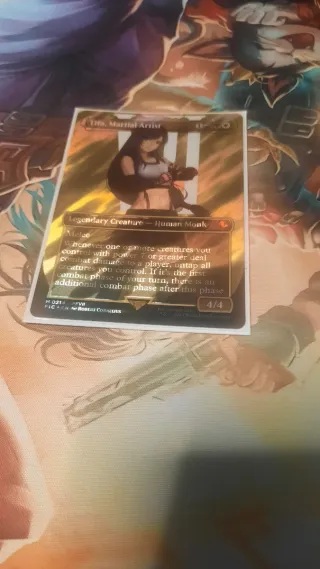Tifa, Martial Artist surge Foil Card magic mtg ff