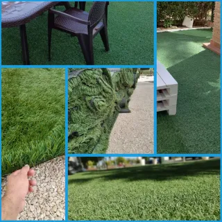 Césped artificial reciclado