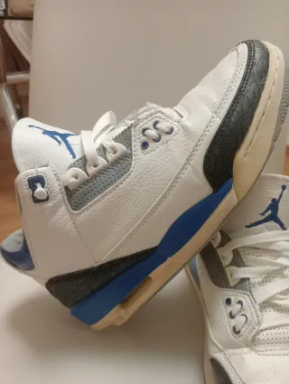 Zapatillas Jordan Hombre Azul/Blanco