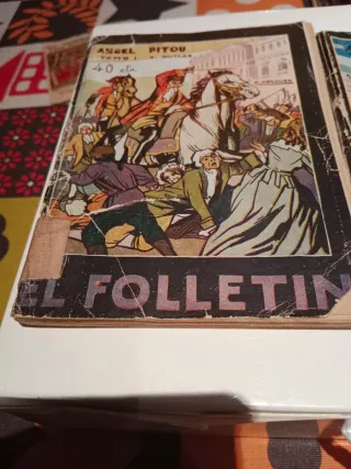 3 Libri Antichi 'Angelo Pitou' di A. Dumas, 1924