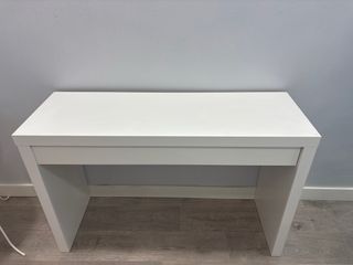 Tocador Blanco Ikea Malm con Cristal