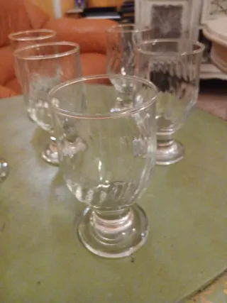 Set 6 Bicchieri Vintage Cristallo